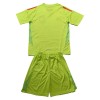 Conjunto (Camiseta+Pantalón Corto) Portero Alemania Euro 2024 Amarilla - Niño